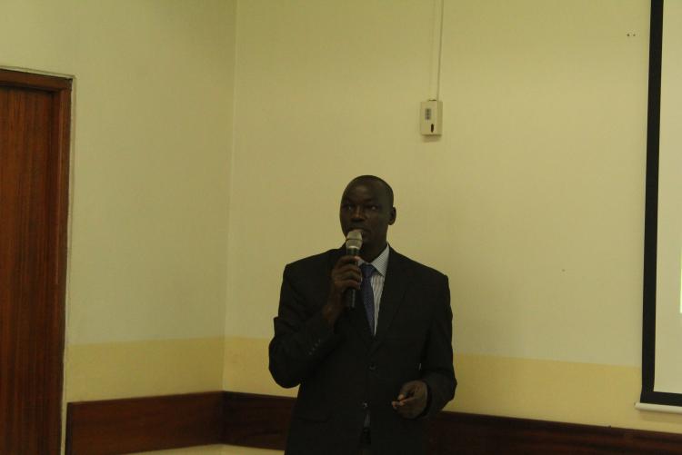 Director, HACO Ltd giving his remarks