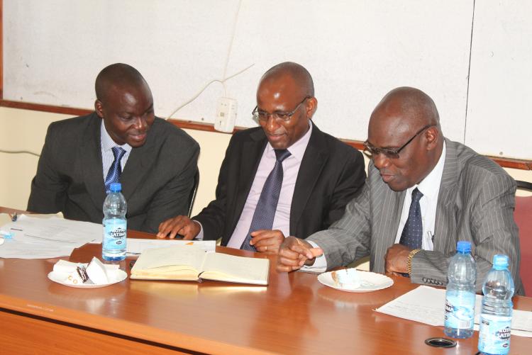 Associate Dean & Managers from HACO Ltd during the meeting