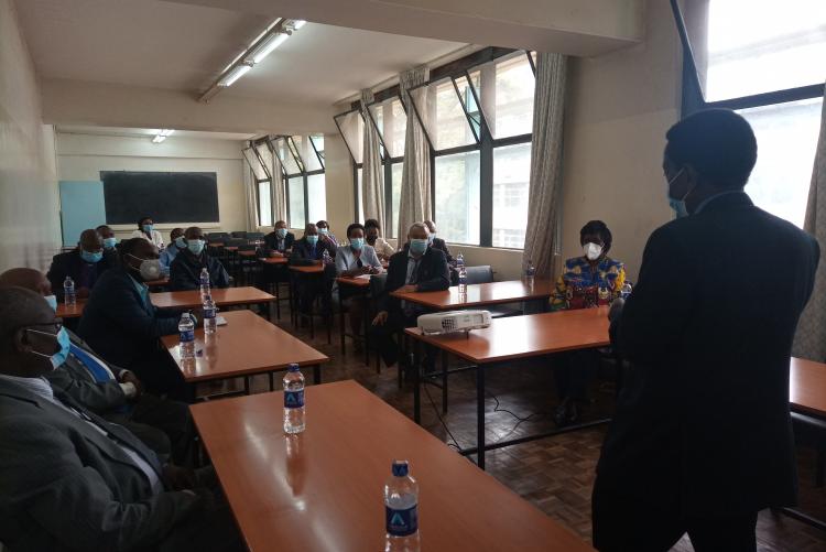 participants during stakeholders meeting