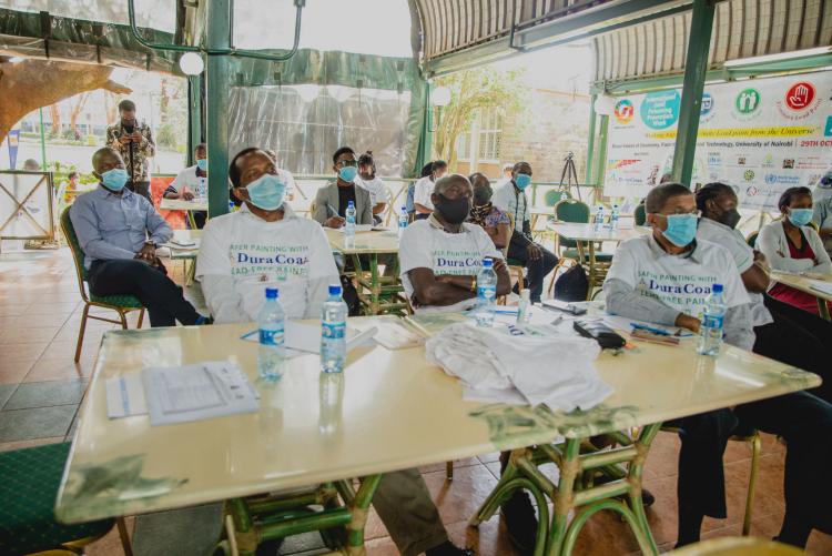 participants following the proceedings