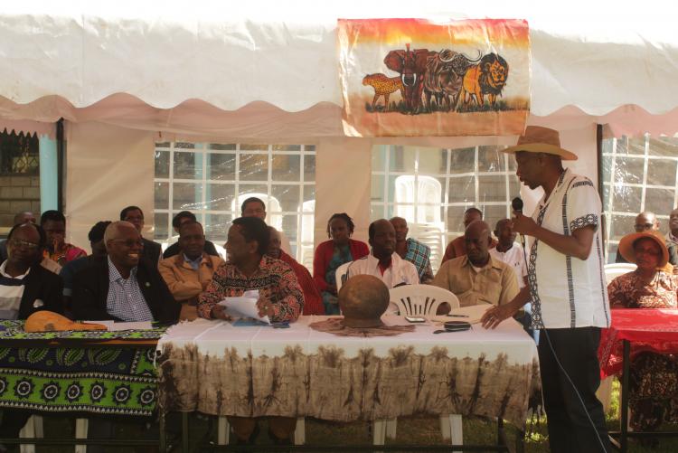 Chairman, Prof. D.K opening remarks during the Cultural Day