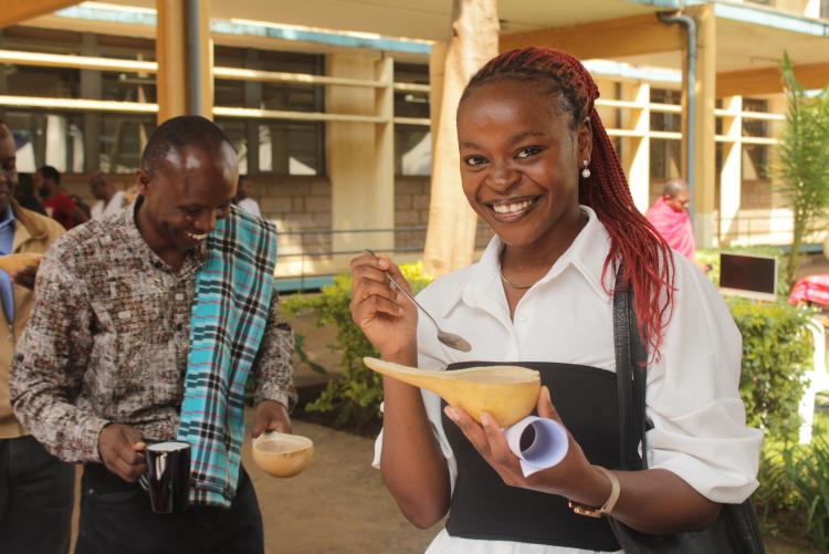 Staff & Students during the Department of Chemistry Cultural day