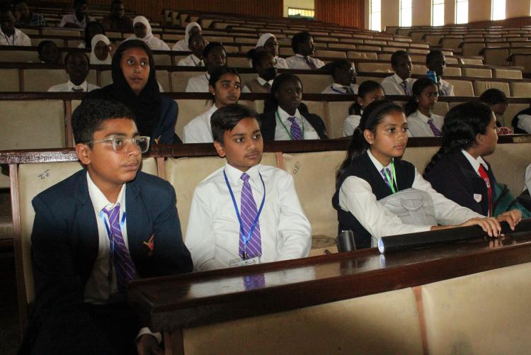 Participants during closing ceremony