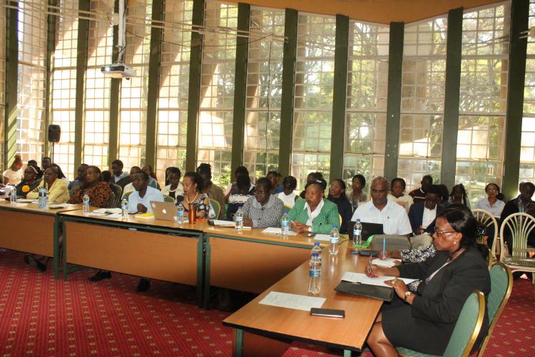 Participants during the Gender workshop 3.