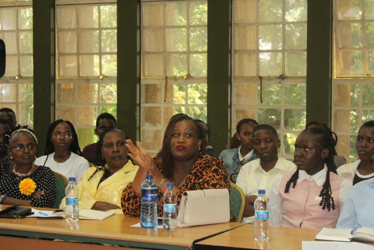 Participants during the Gender Workshop 3