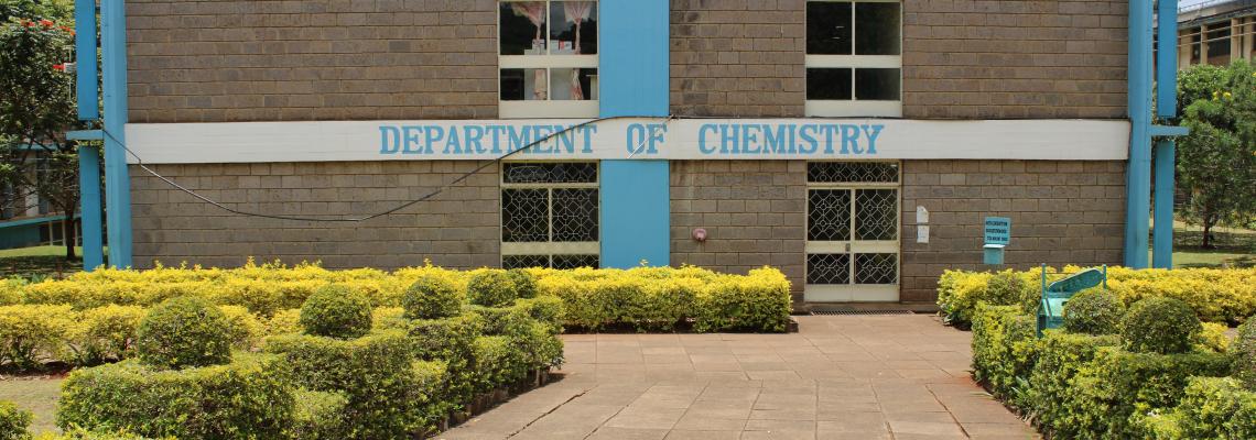 Outside the Department of Chemistry Building